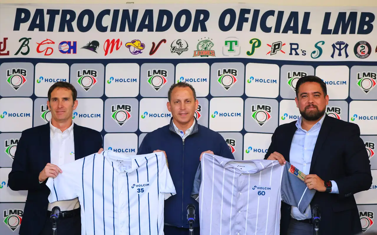 Holcim y la Liga Mexicana de Beisbol unen fuerzas  para construir progreso a través del