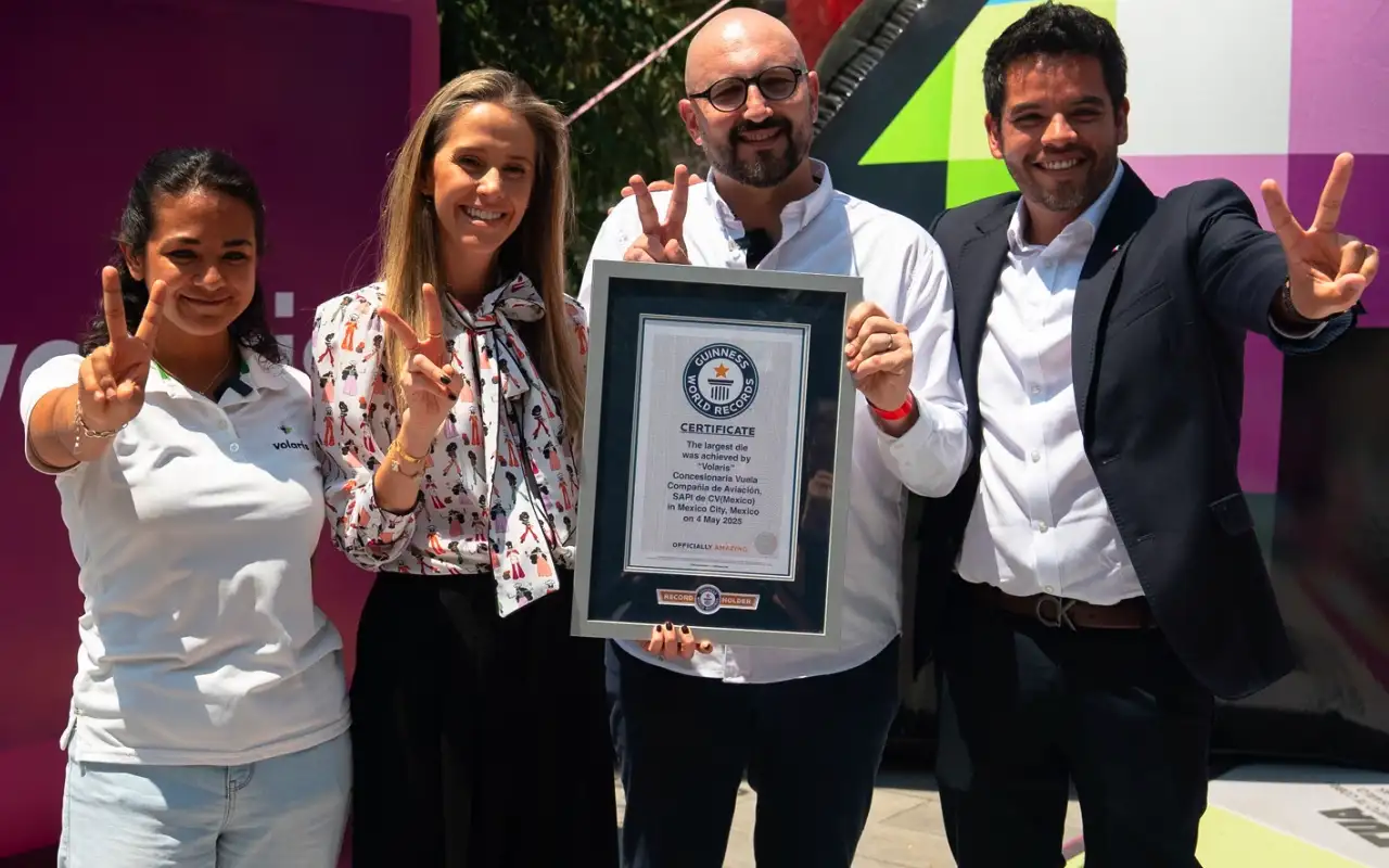 Volaris hace historia- primera aerolínea mexicana en obtener un Récord Guinness