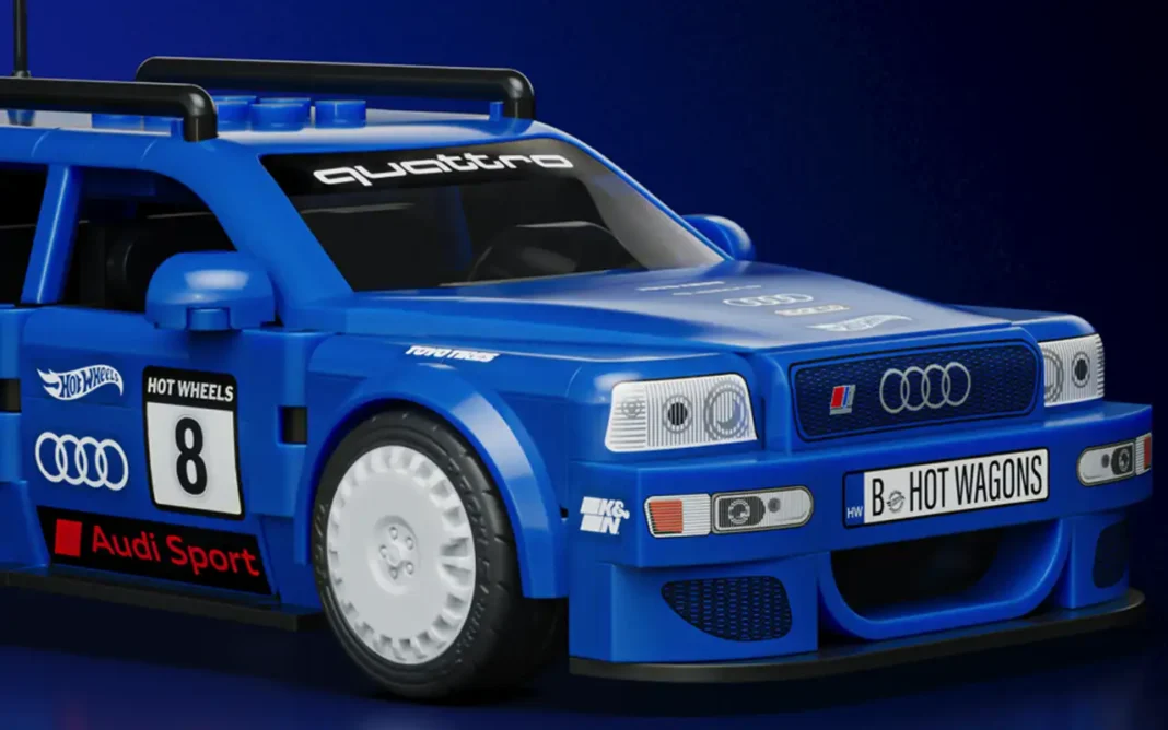 Audi y Mattel crean versiones a escala del legendario R8 LMS y el Avant RS2