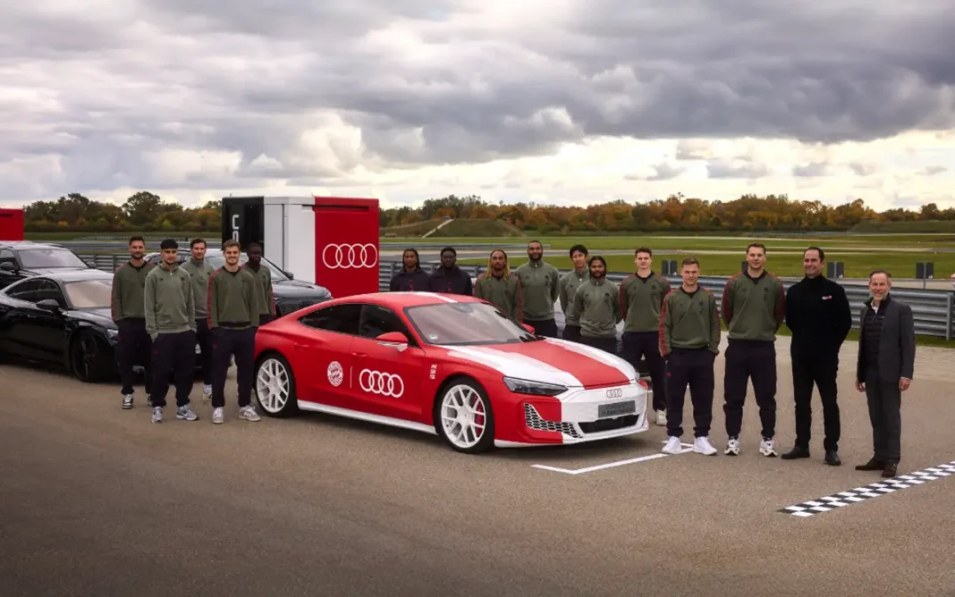 Audi entrega nuevos modelos al equipo del FC Bayern de Múnich