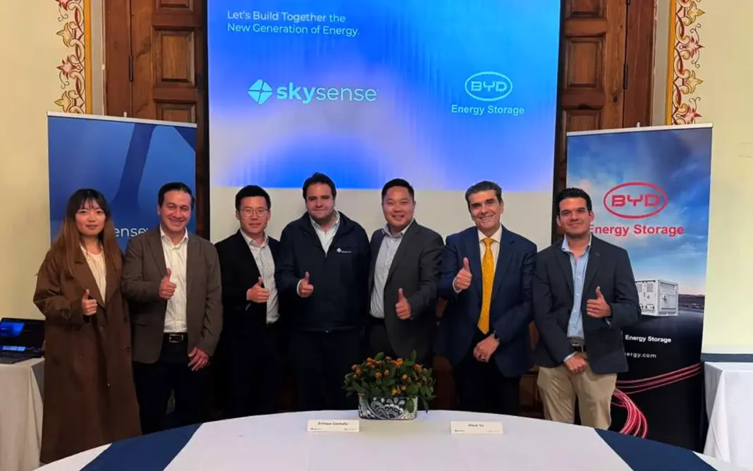 BYD Energy Storage y Skysense impulsan el almacenamiento de energía en México y América Latina con 300 MWh BYD Energy Storage y Skysense impulsan el almacenamiento de energía en México y América Latina con 300 MWh