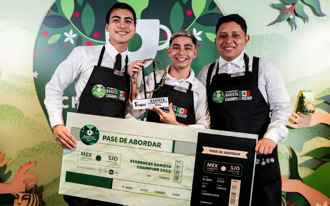 Barista de Tampico representará a México en el 10° Starbucks LAC Barista Championship en Costa Rica