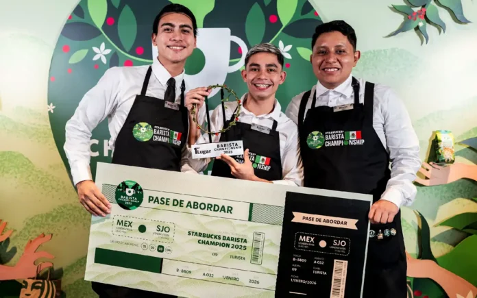 Barista de Tampico representará a México en el 10° Starbucks LAC Barista Championship en Costa Rica
