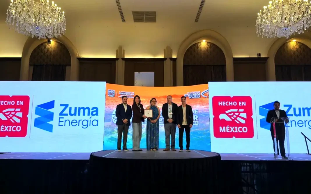 Zuma Energía recibe el distintivo Hecho en México