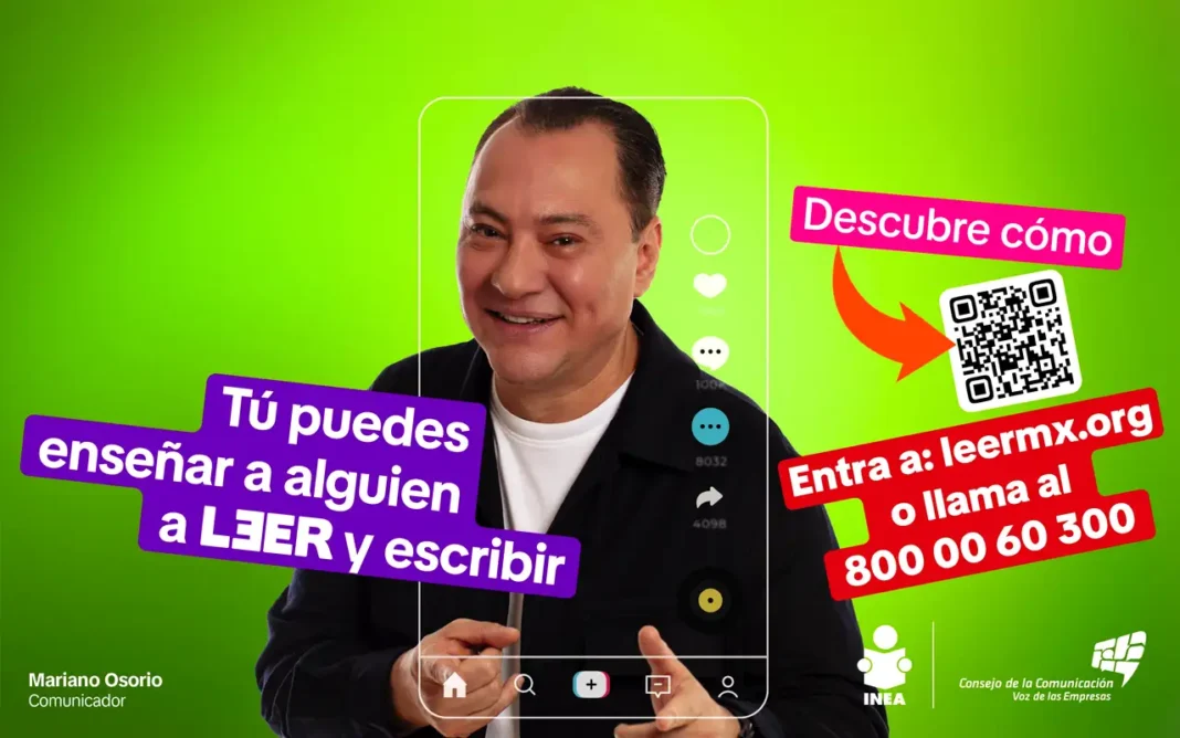 El INEA y el Consejo de la Comunicación lanzan movimiento por la Alfabetización en México El INEA y el Consejo de la Comunicación lanzan movimiento por la Alfabetización en México