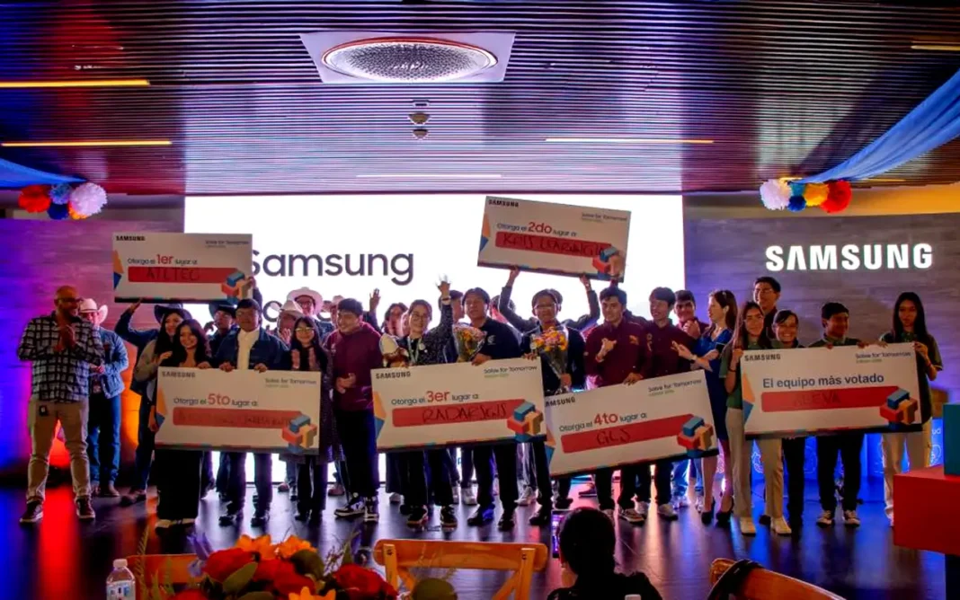 Samsung México celebra la gran final de la 12ª edición de Solve for Tomorrow con AtlTec como ganador