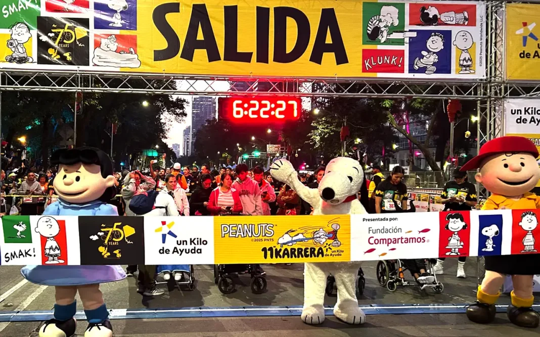 Un Kilo de Ayuda celebra el 75 aniversario de Snoopy con Karrera con Causa por la primera infancia