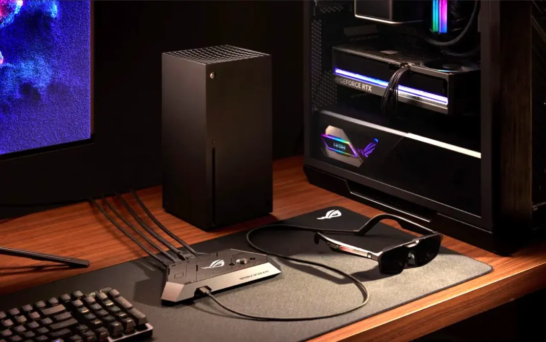 Asus Republic of Gamers presenta las nuevas gafas de gaming con tecnología de pantalla espacial