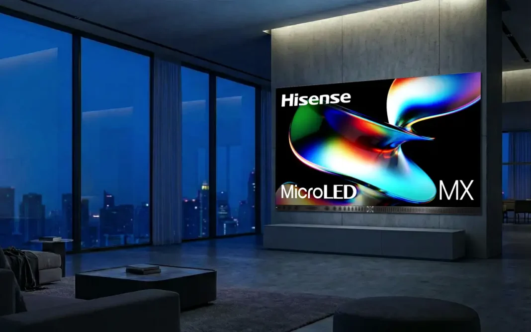 Hisense presenta la Primera Pantalla RGBY MicroLED en el CES 2026