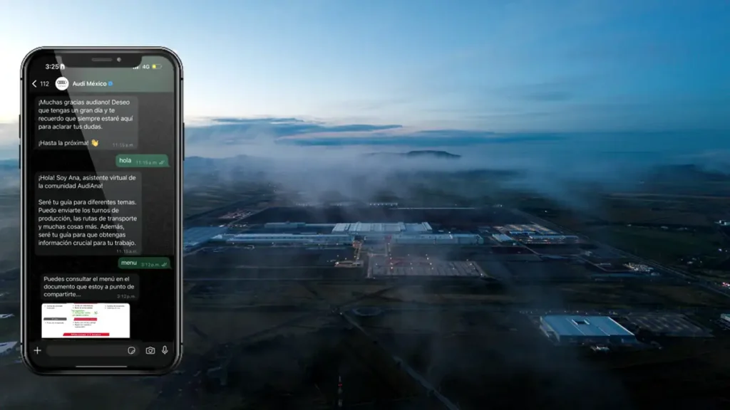 Planta de Audi México en San José Chiapa con tecnología de inteligencia artificial y producción inteligente