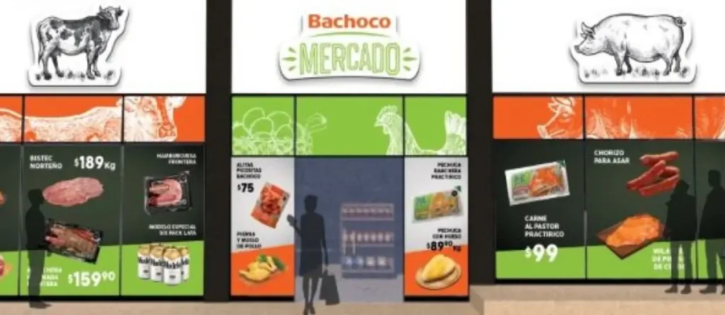 Bachoco Tiendas distribución logística proteína México