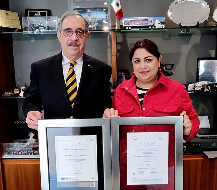 Certificación ISO 9001 CEDEMI capacitación Daimler Truck México
