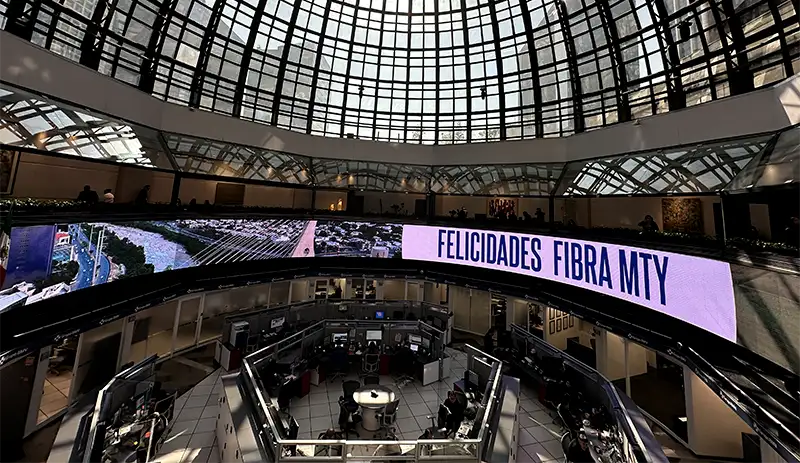 Fibra Mty crédito sindicado Banorte bienes raíces BMV