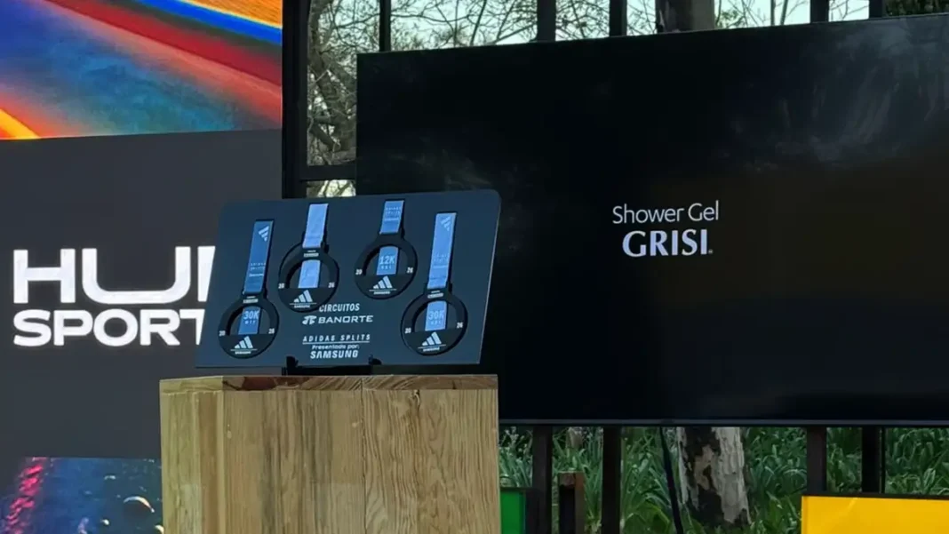 Patrocinio Grupo Grisi Adidas Splits HubSports running