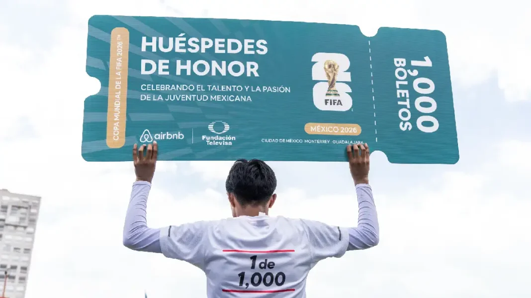 Airbnb donación boletos Mundial FIFA