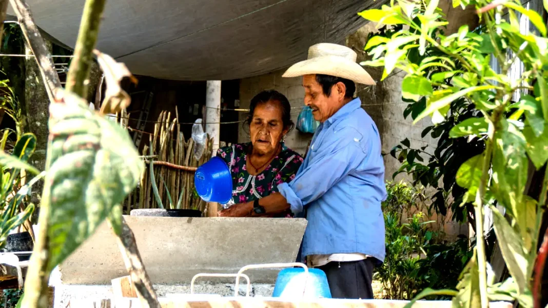 Fundación acciona.org saneamiento agua comunidad Oaxaca