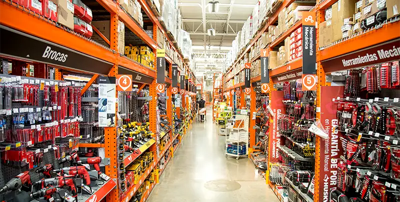 Sucursal e inversión de The Home Depot México