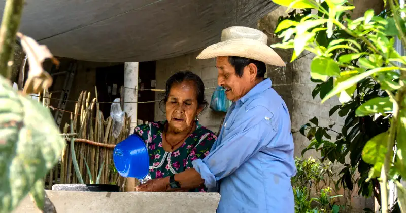 ecotecnologías agua potable Oaxaca Fundación acciona.org