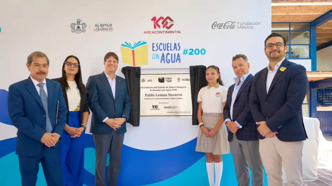 Arca Continental inversión seguridad hídrica escuelas
