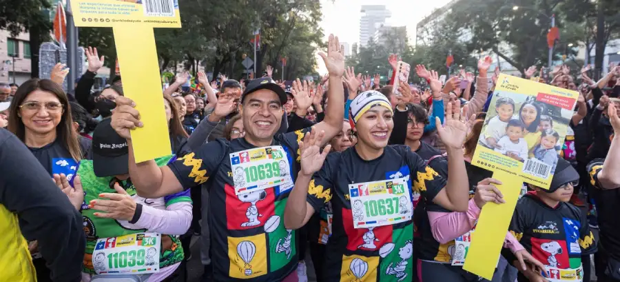 Carrera Un Kilo de Ayuda Snoopy CDMX