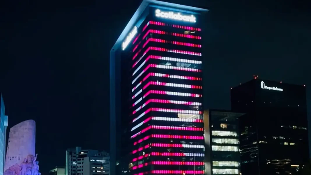 Edificio corporativo Scotiabank México sector financiero