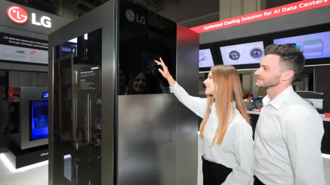 LG Electronics Data Center World 2026 IA