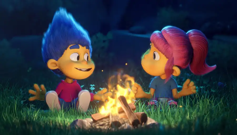 Personajes de Aprendemos juntos KIDS de BBVA