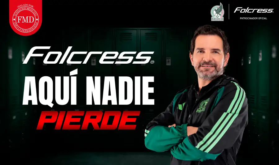 Duilio Davino embajador campaña Folcress 2026