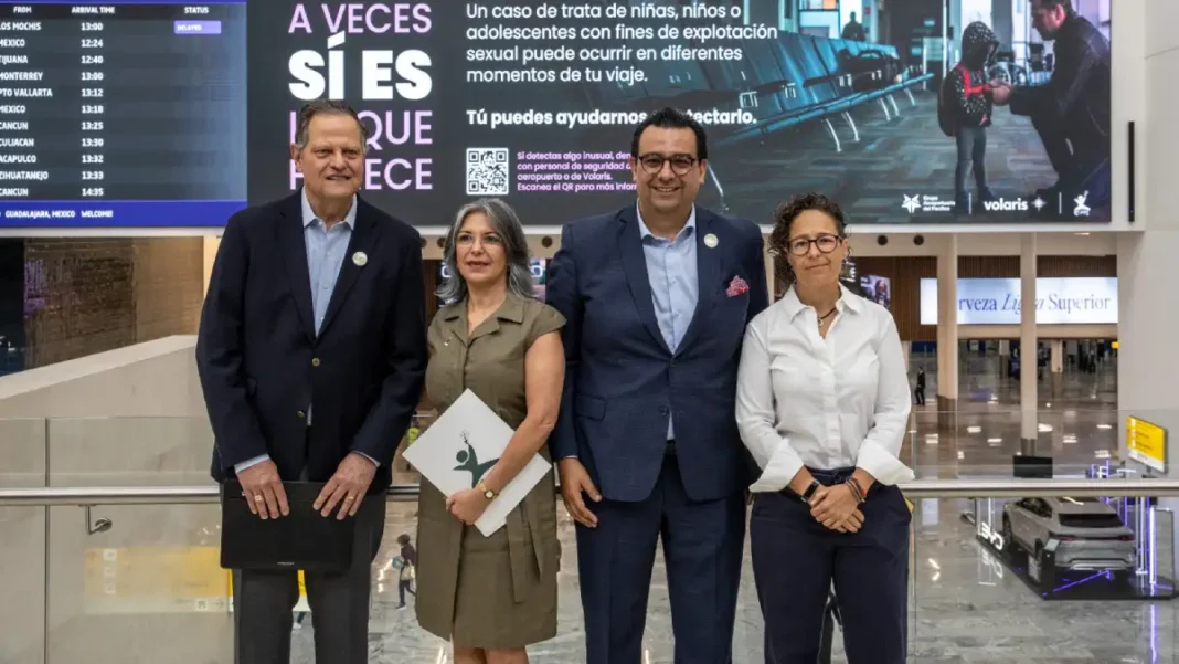 Prevención trata infantil Volaris GAP México