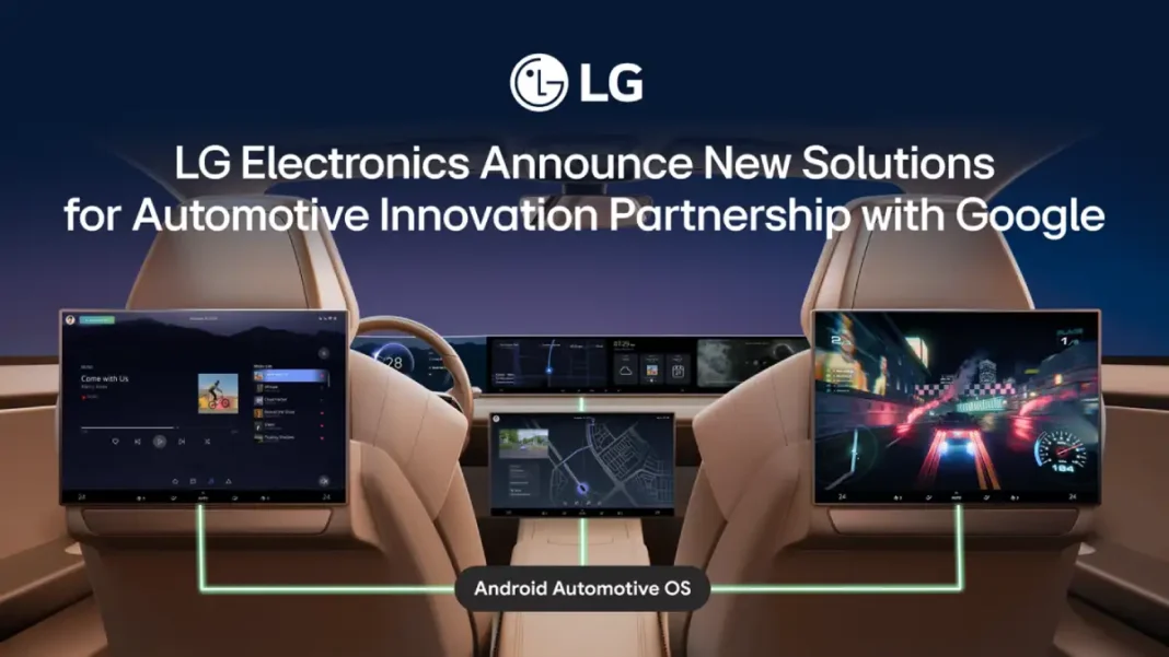 Innovación tecnológica LG para vehículos