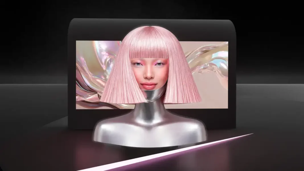 exhibición interactiva Kallisté L'Oréal VivaTech exhibición interactiva Kallisté L'Oréal VivaTech