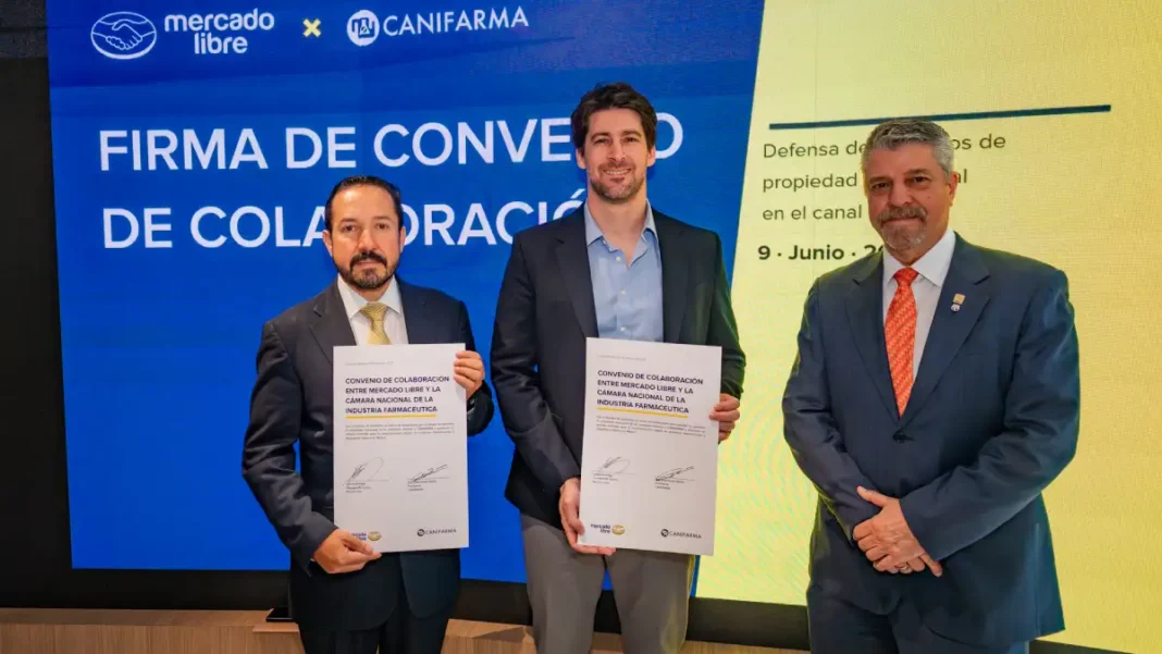 Firma convenio Mercado Libre y CANIFARMA Firma convenio Mercado Libre y CANIFARMA