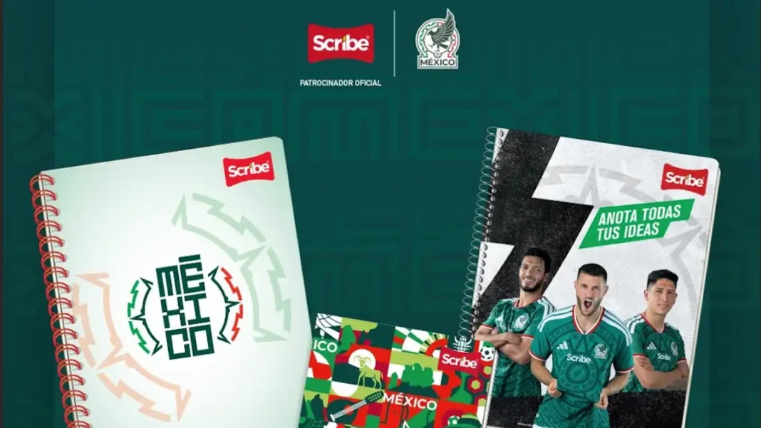 cuadernos Scribe Selección Nacional de México