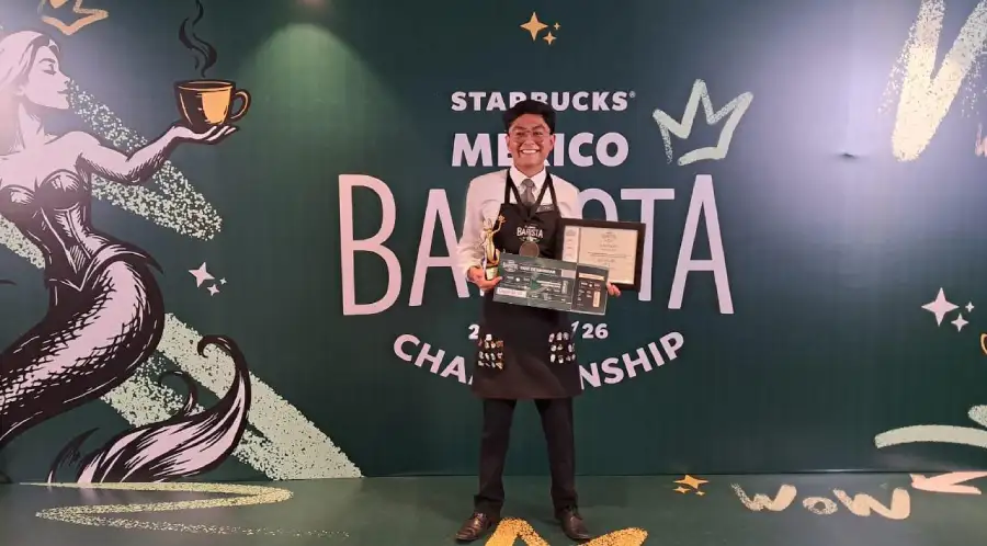 Barista campeón de Starbucks México 2026