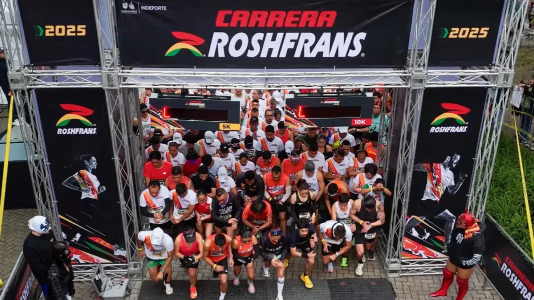 Segunda edición de la carrera atlética de Roshfrans en la Ciudad de México Segunda edición de la carrera atlética de Roshfrans en la Ciudad de México