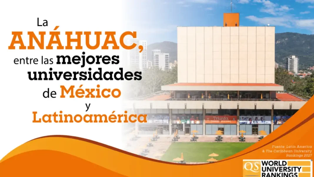Anáhuac México ranking QS Latinoamérica Anáhuac México ranking QS Latinoamérica